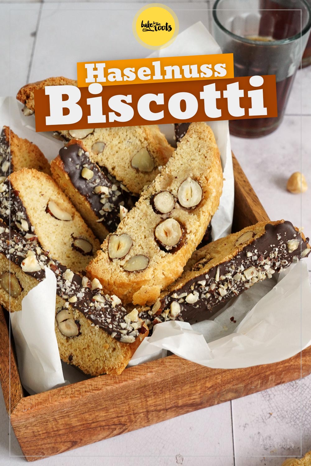 Einfache Haselnuss Biscotti | Bake to the roots