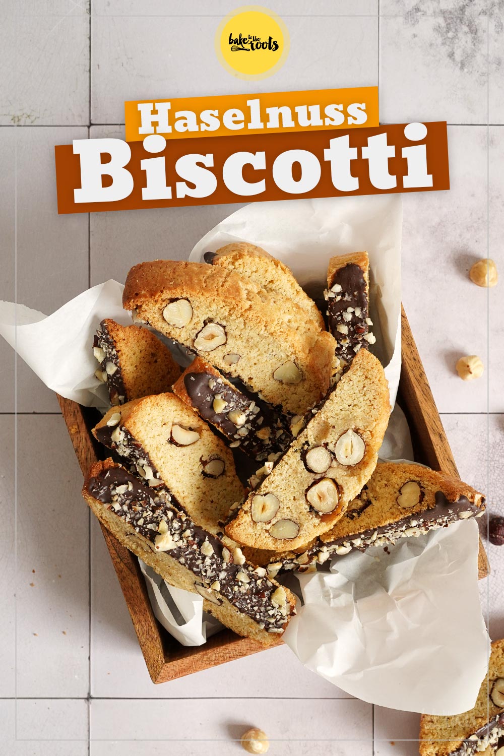 Einfache Haselnuss Biscotti | Bake to the roots