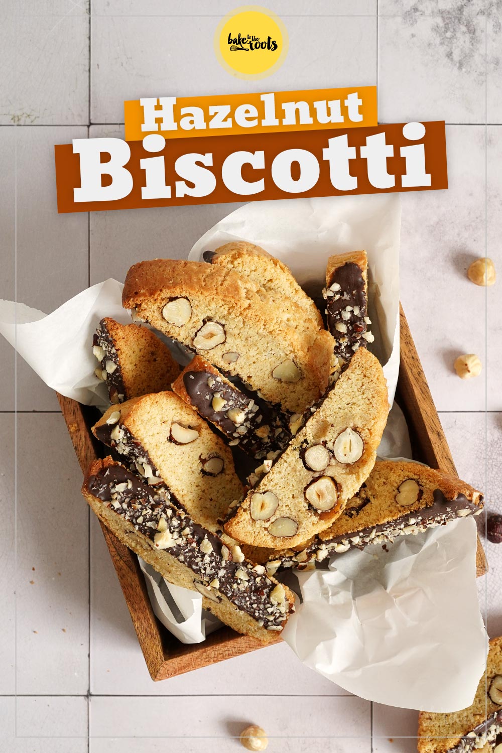 Hazelnut Biscotti | Bake to the roots