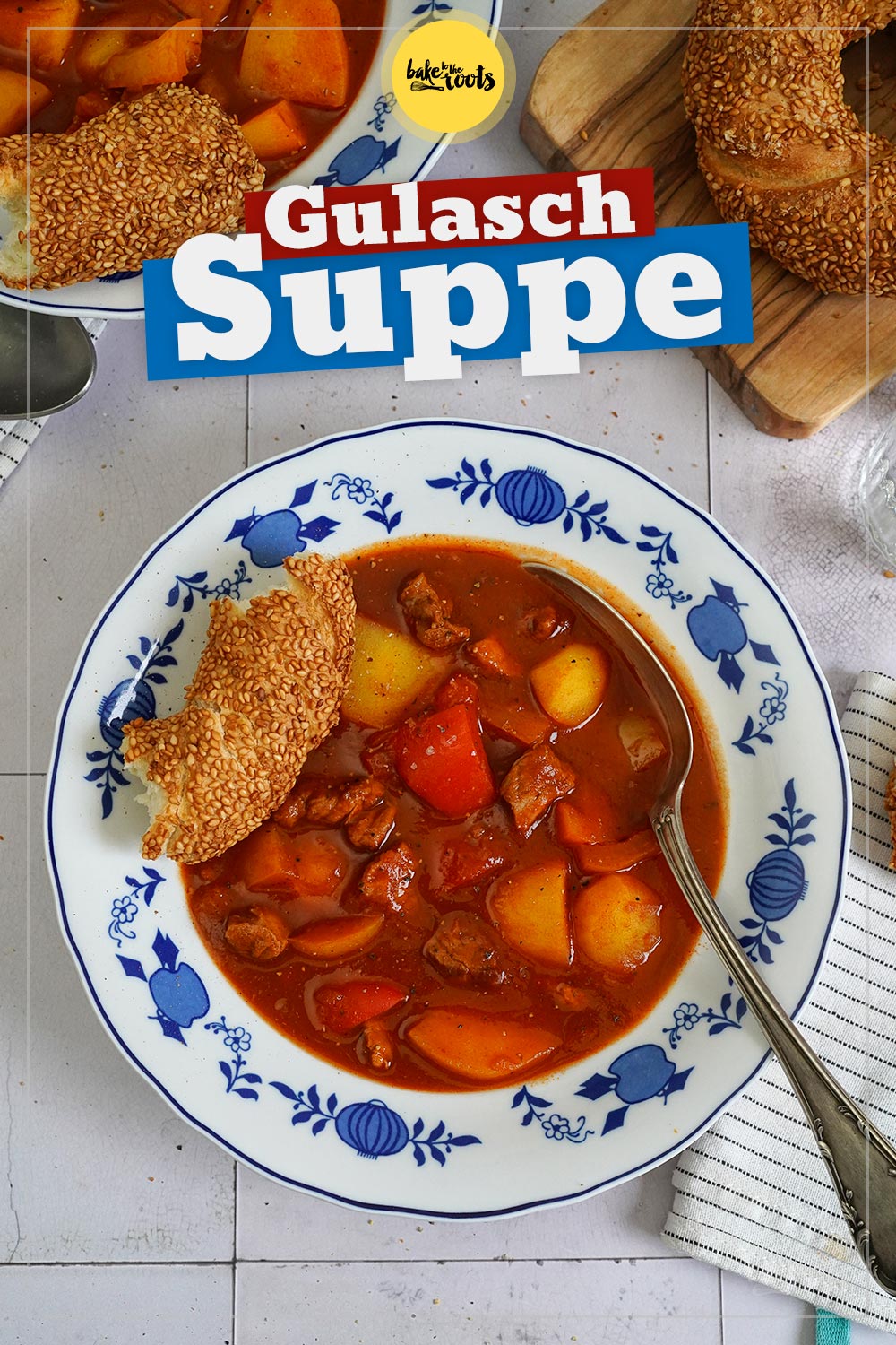 Einfache Gulaschsuppe | Bake to the roots