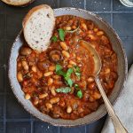 Eintopf mit Pilzen & Bohnen (vegan) | Bake to the roots