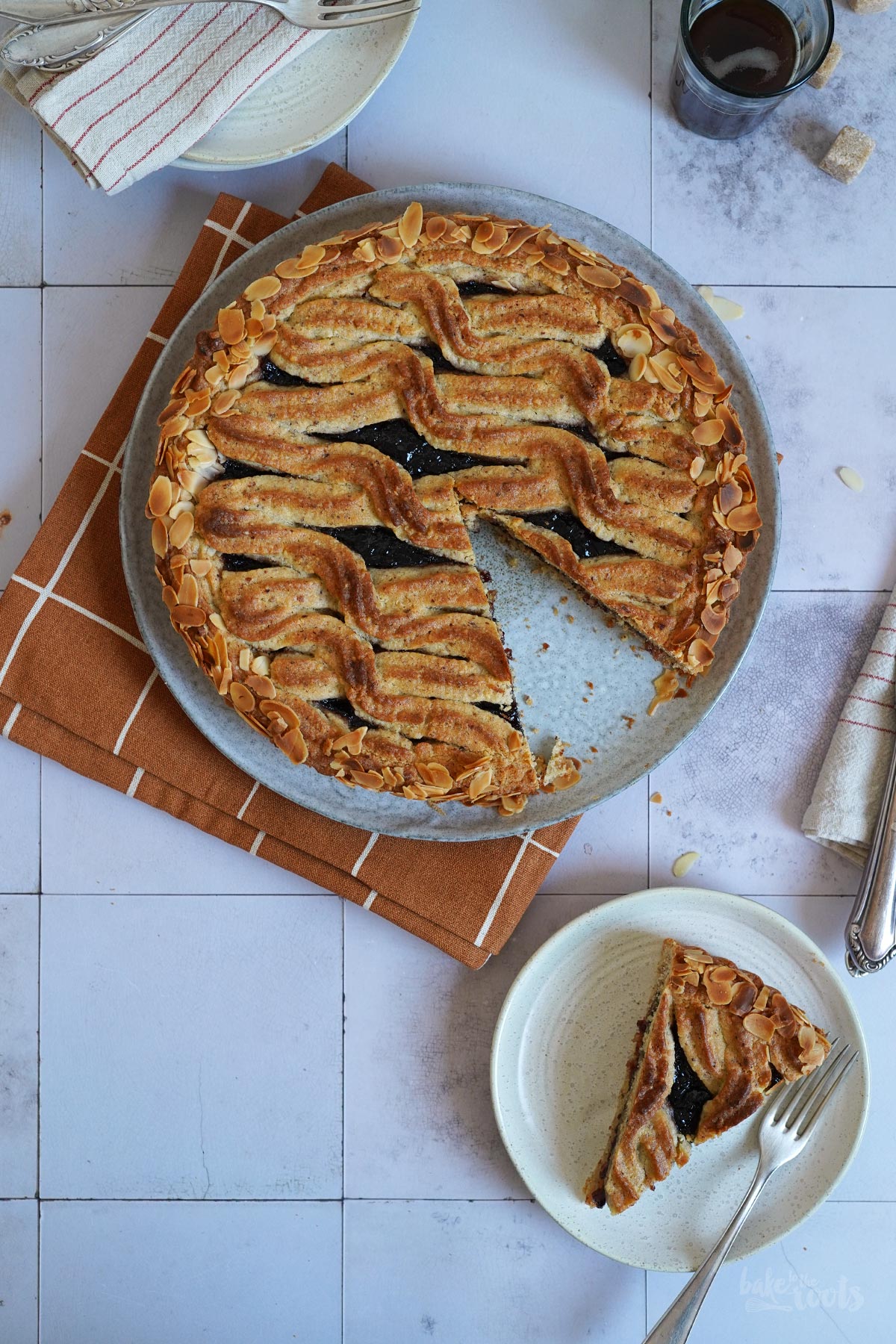 Linzer Torte (mit Johannisbeergelee) | Bake to the roots