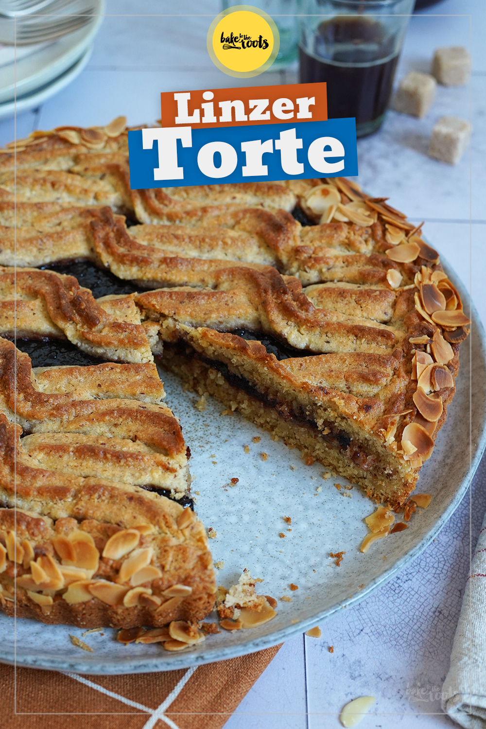 Linzer Torte (mit Johannisbeergelee) | Bake to the roots