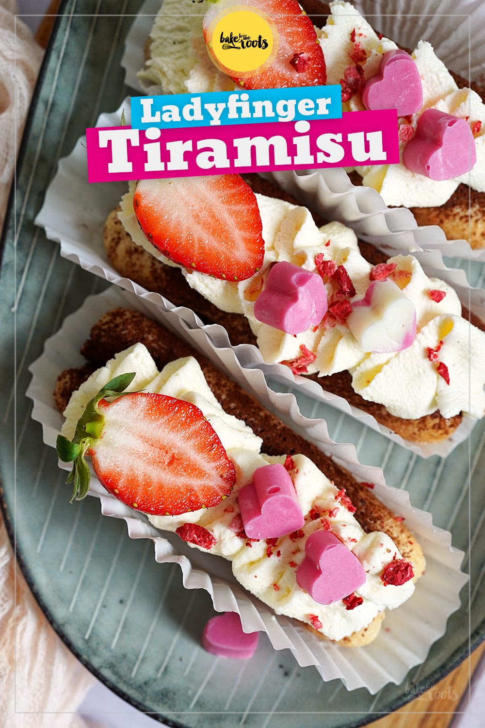 Mini Ladyfinger Tiramisu Cakes | Bake to the roots