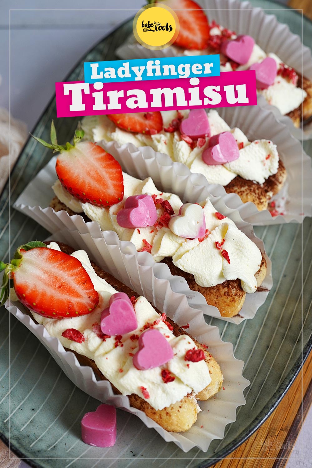 Mini Ladyfinger Tiramisu Cakes | Bake to the roots