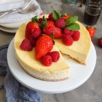 Einfacher Air Fryer Cheesecake | Bake to the roots