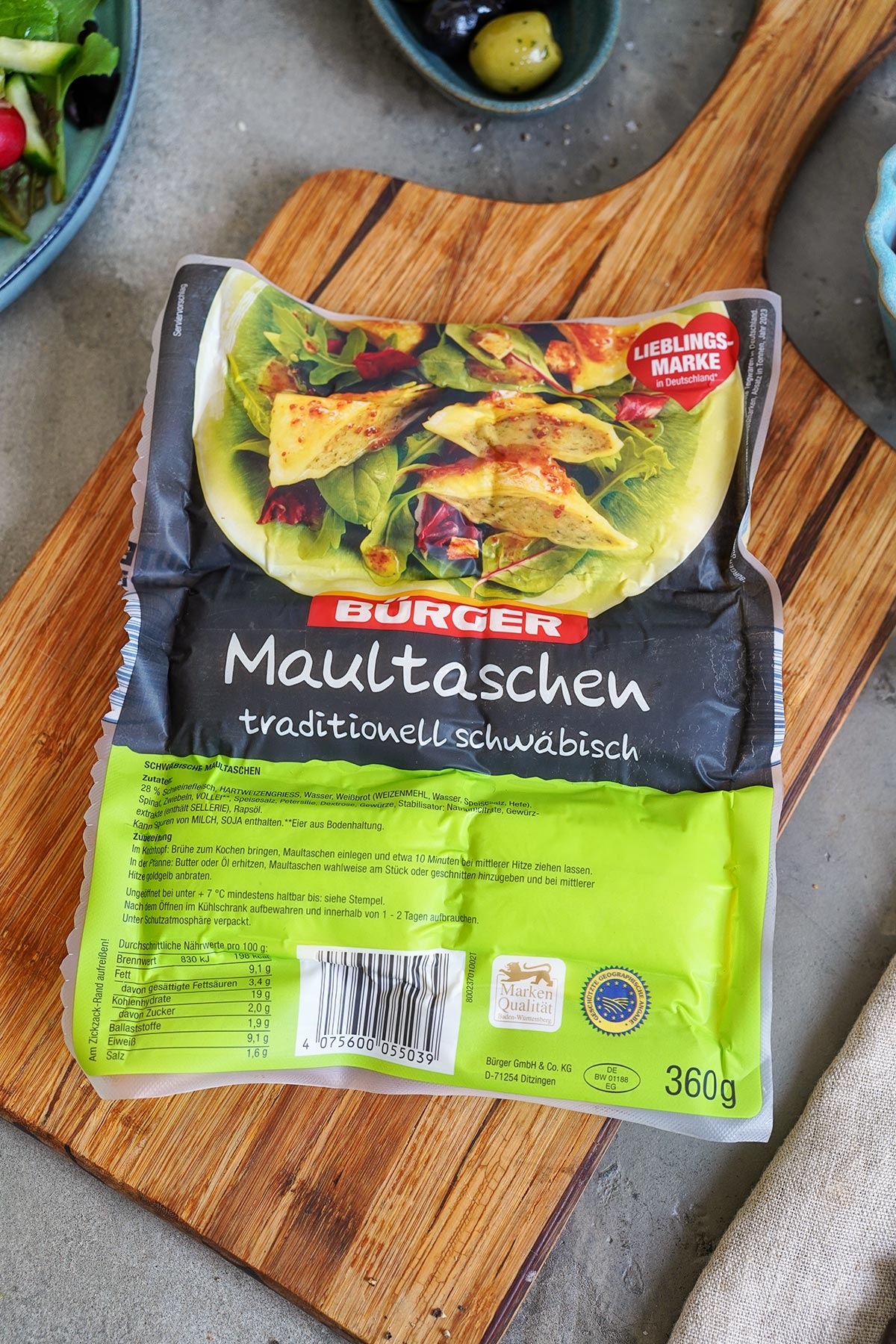 Cheese Melts mit Maultaschen aus dem AirFryer | Bake to the roots