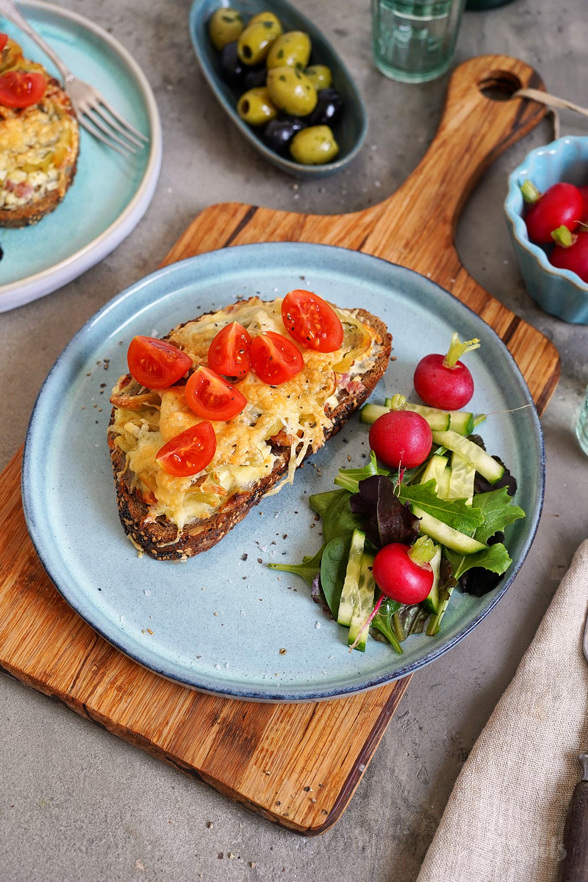 Cheese Melts mit Maultaschen aus dem AirFryer | Bake to the roots