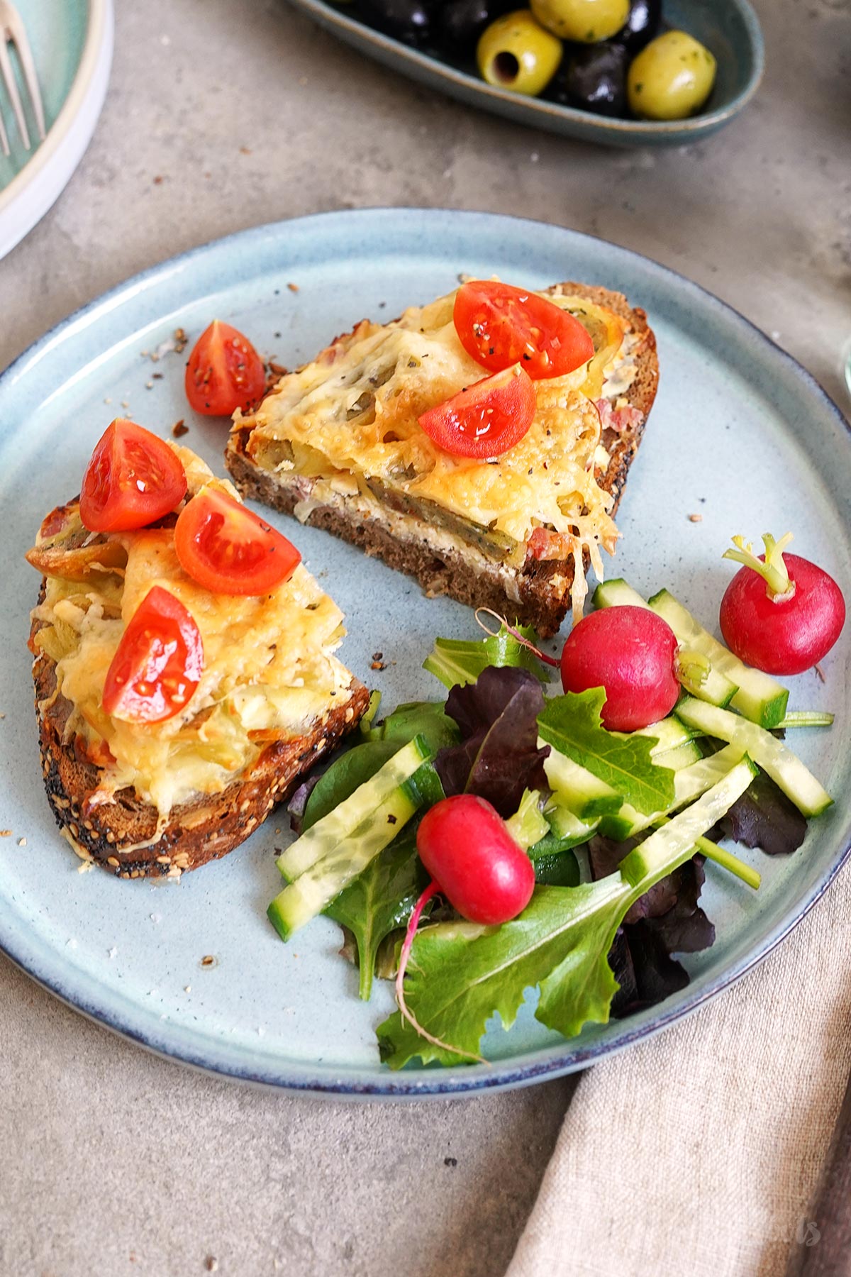 Cheese Melts mit Maultaschen aus dem AirFryer | Bake to the roots