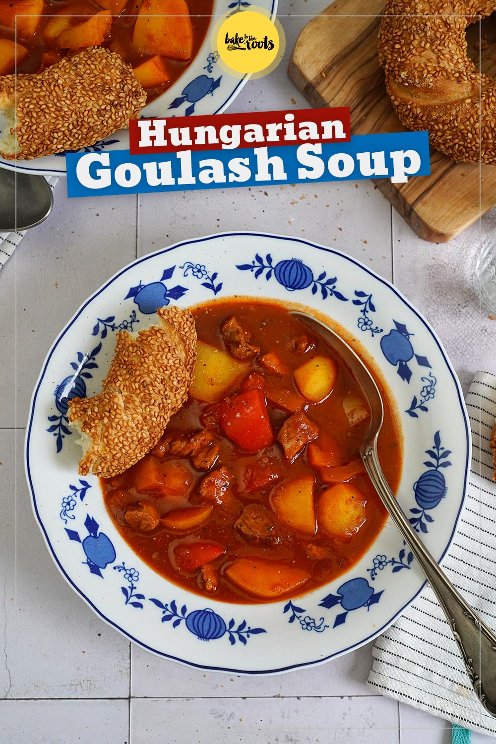 Simple & Easy Hungarian Goulash Soup | Bake to the roots