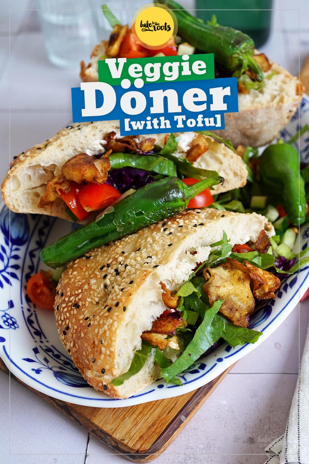 Veggie Kebab with Crispy Smokey Tofu | Bake to the roots