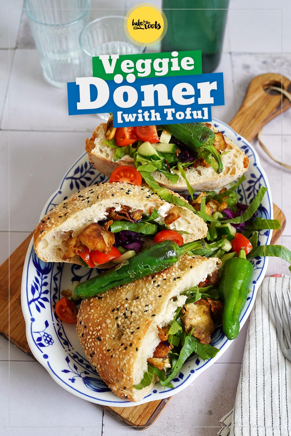 Veggie Kebab with Crispy Smokey Tofu | Bake to the roots