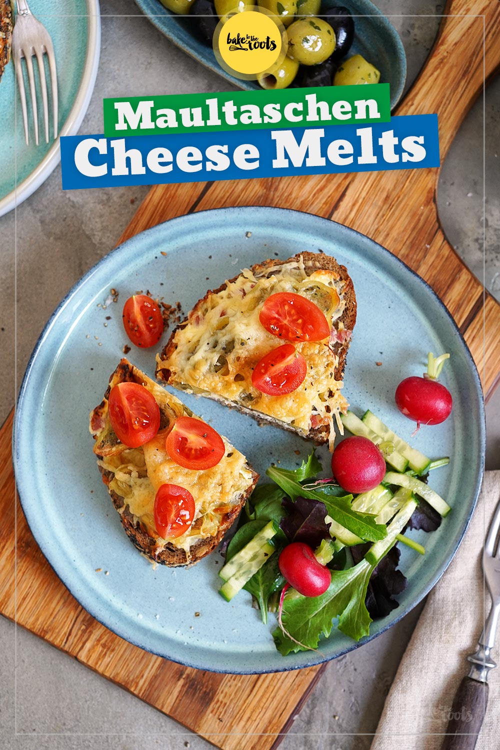 Cheese Melts mit Maultaschen aus dem AirFryer | Bake to the roots