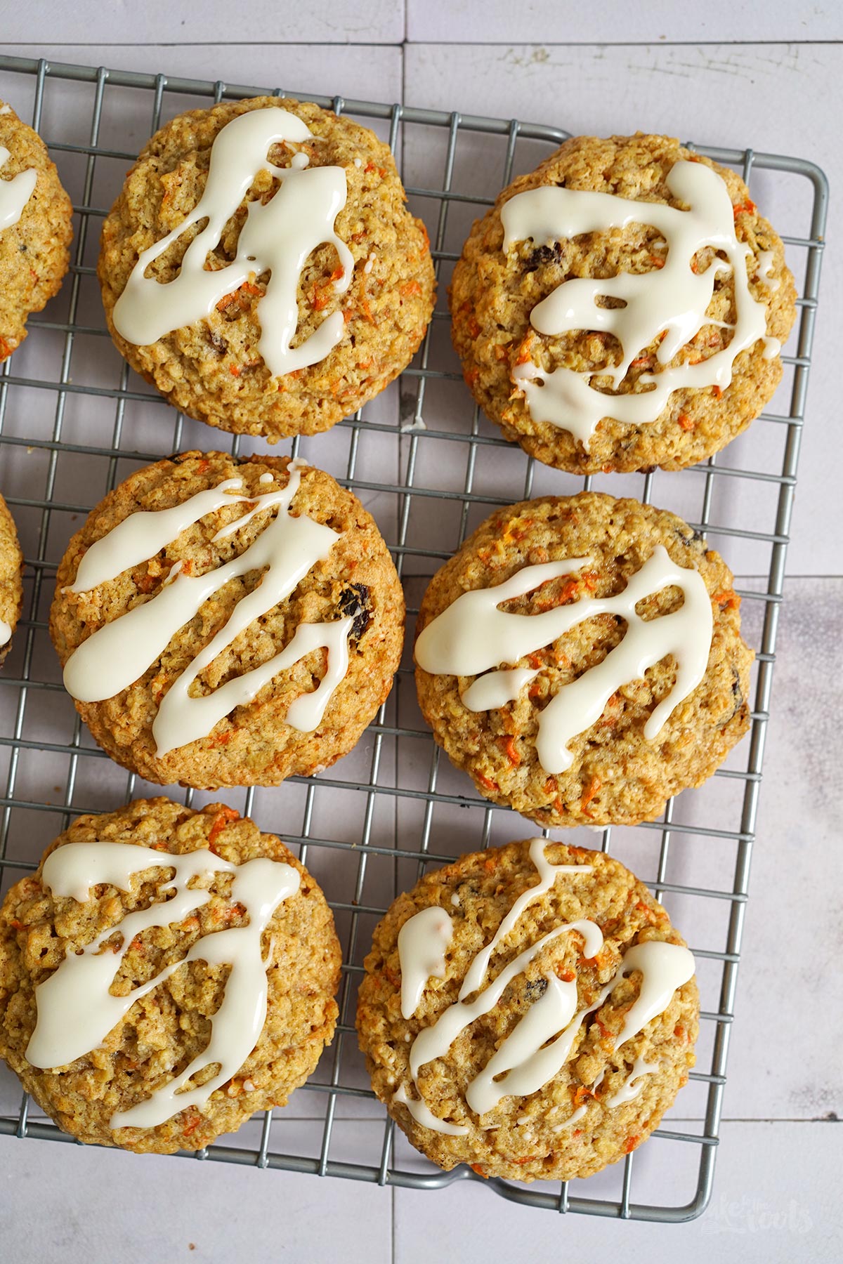 Carrot Cake Cookies | Bake to the roots