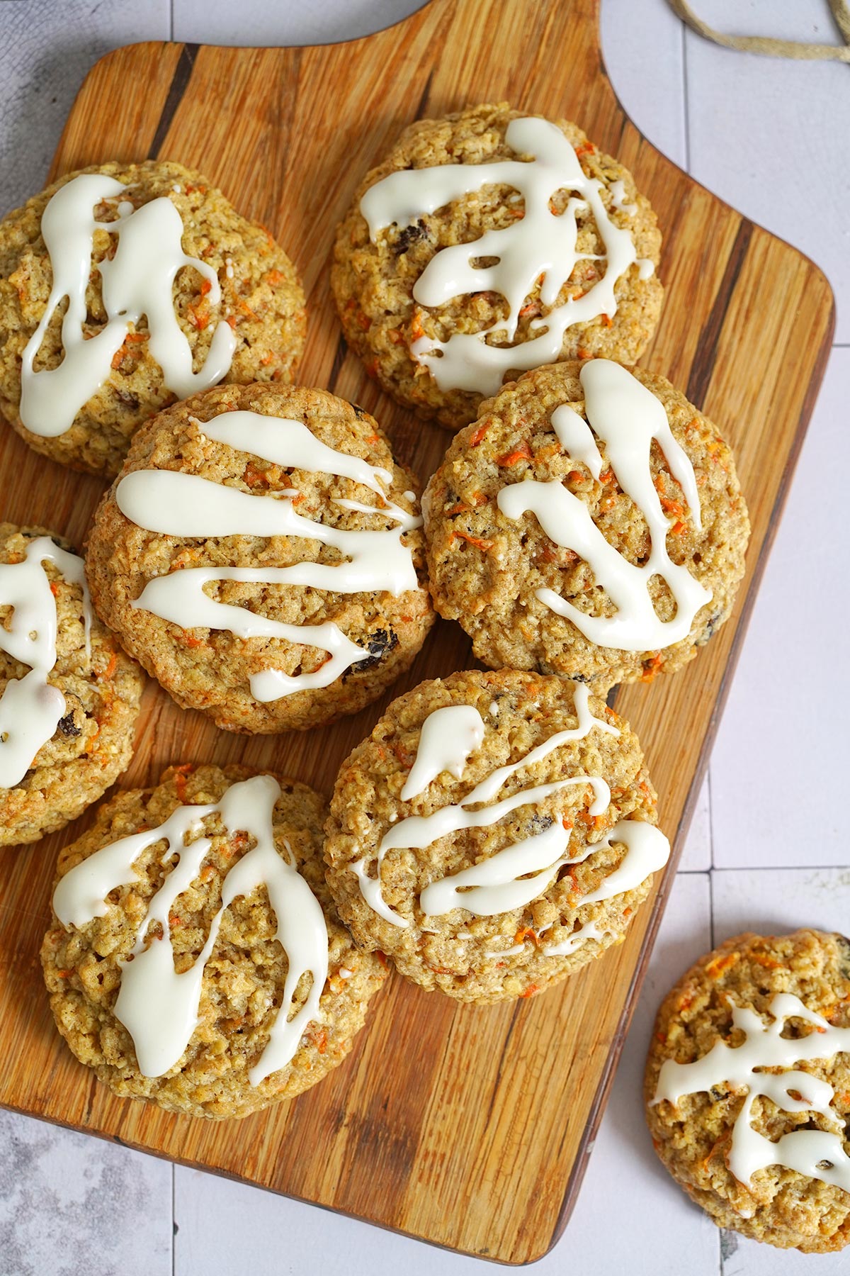 Carrot Cake Cookies | Bake to the roots