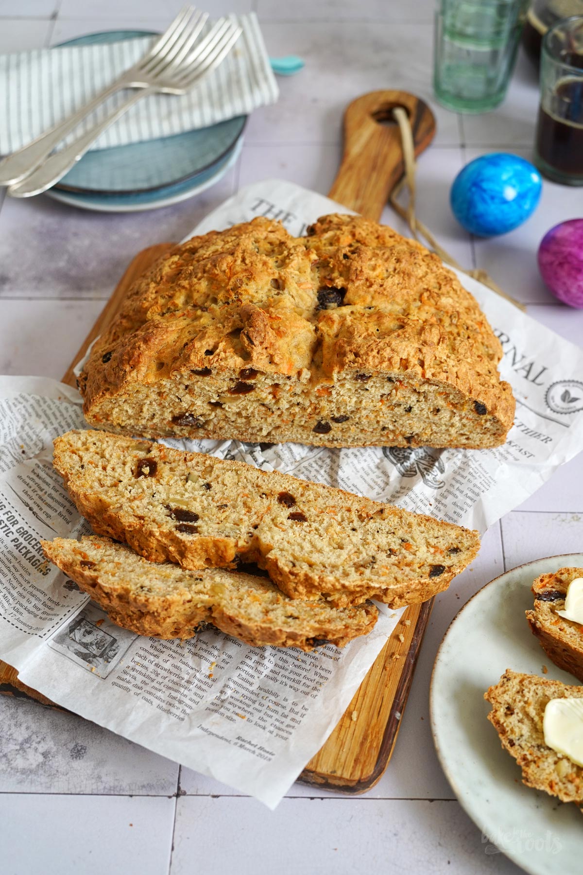 Carrot Cake Soda Bread | Bake to the roots