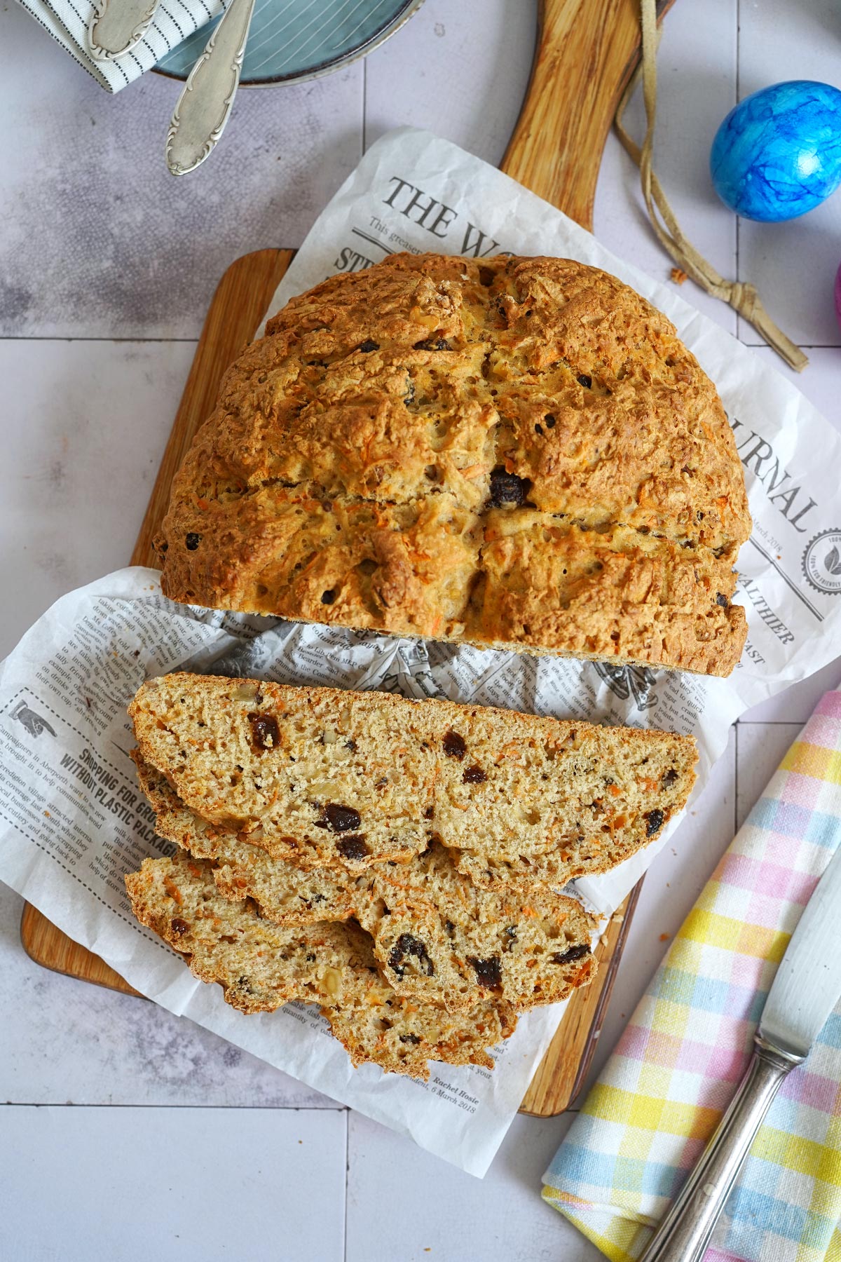 Carrot Cake Soda Bread | Bake to the roots
