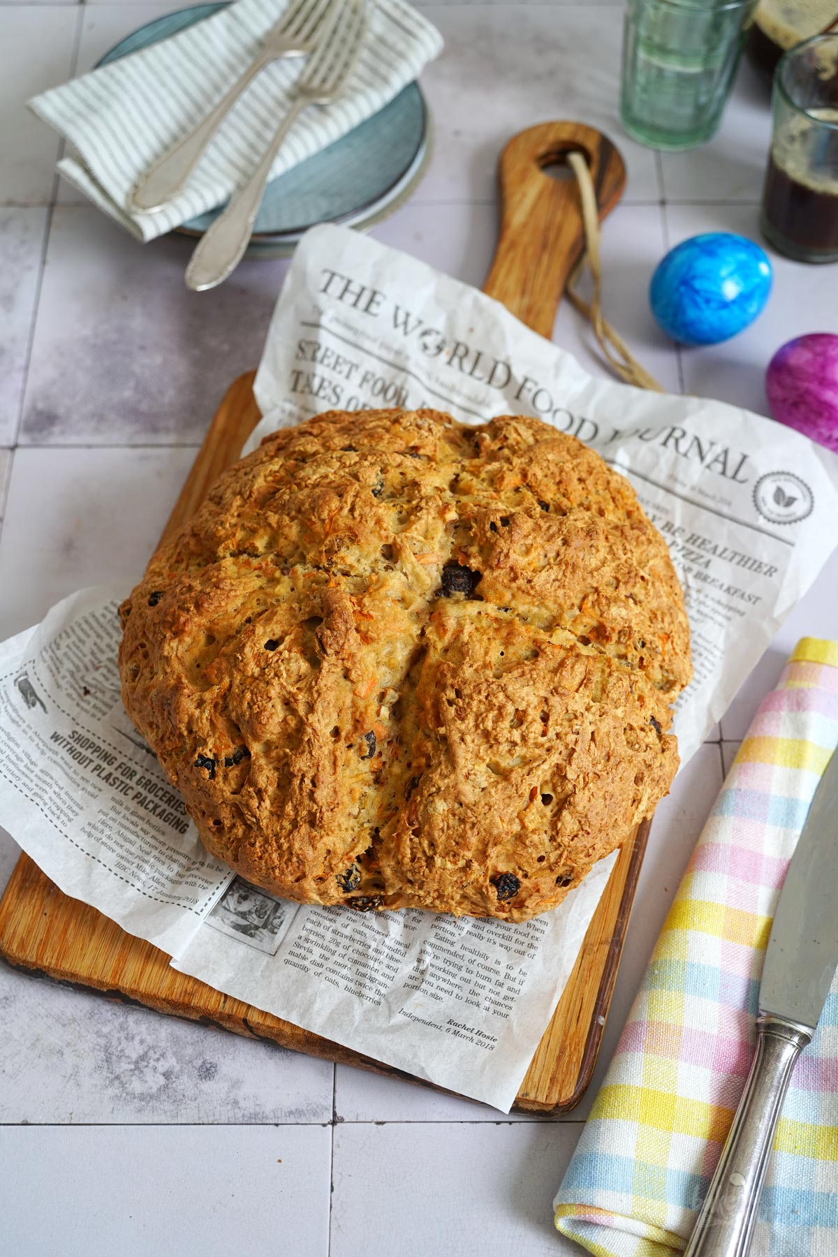 Carrot Cake Soda Bread | Bake to the roots