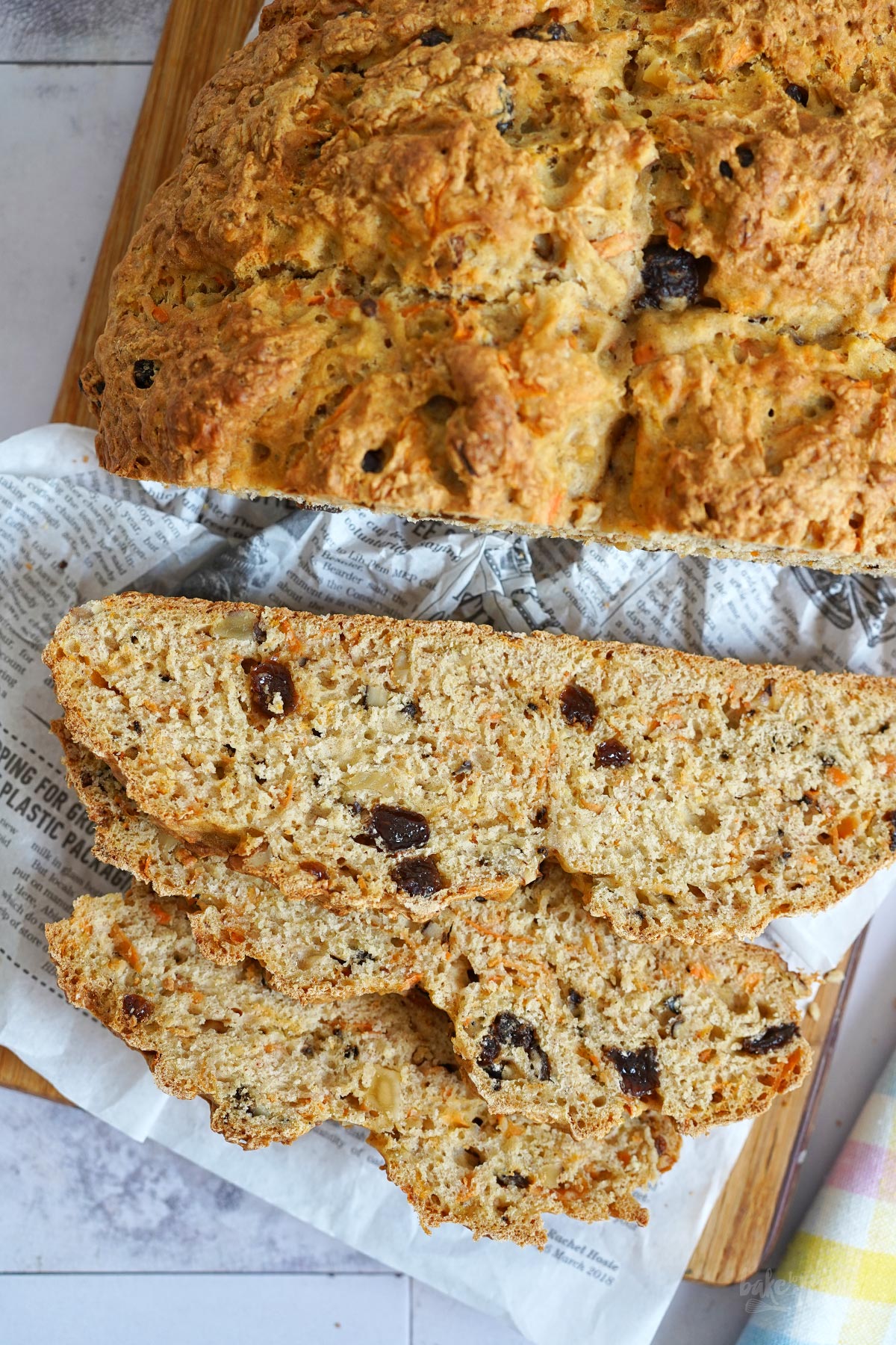Carrot Cake Soda Bread | Bake to the roots