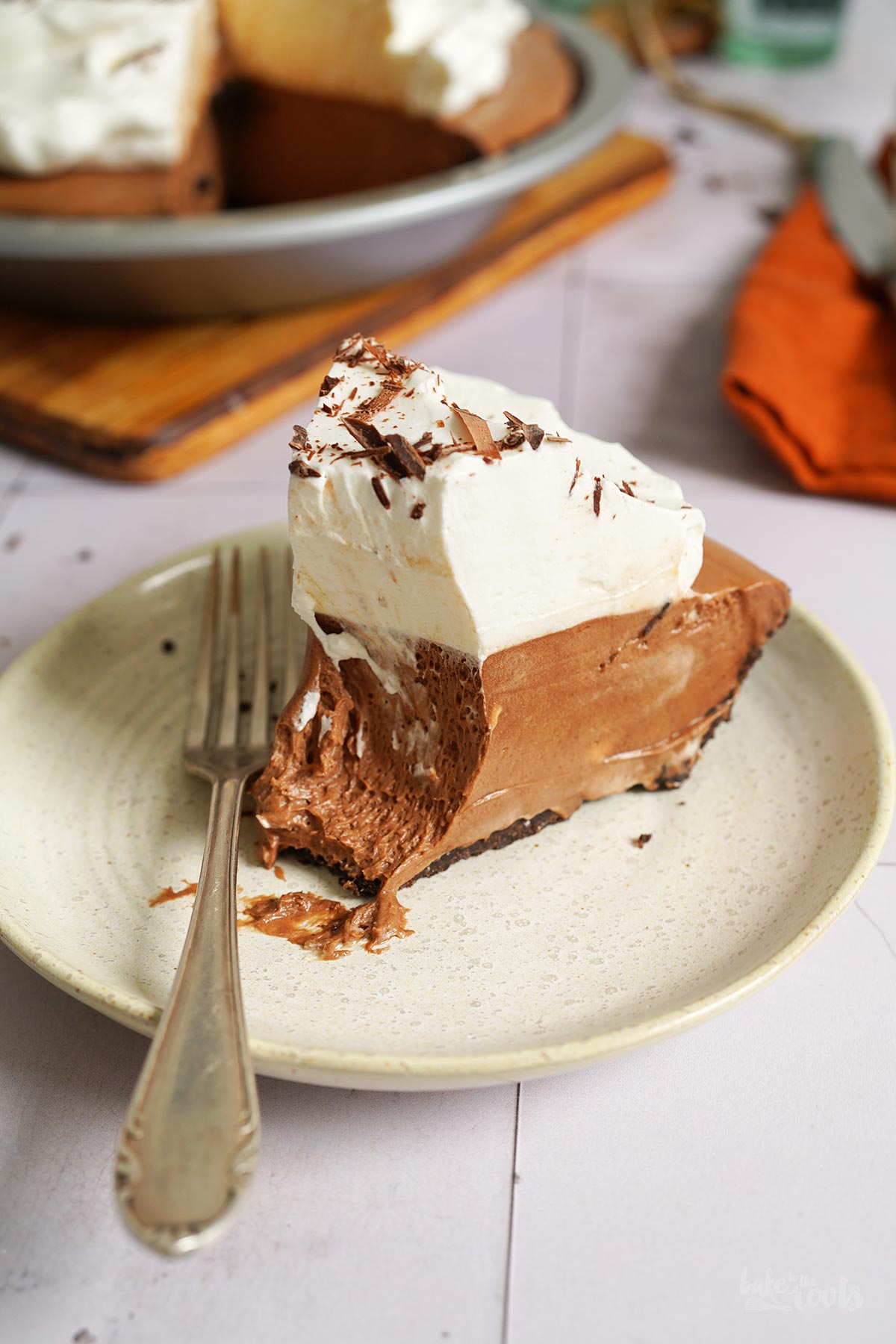 Chocolate Cream Pie | Bake to the roots
