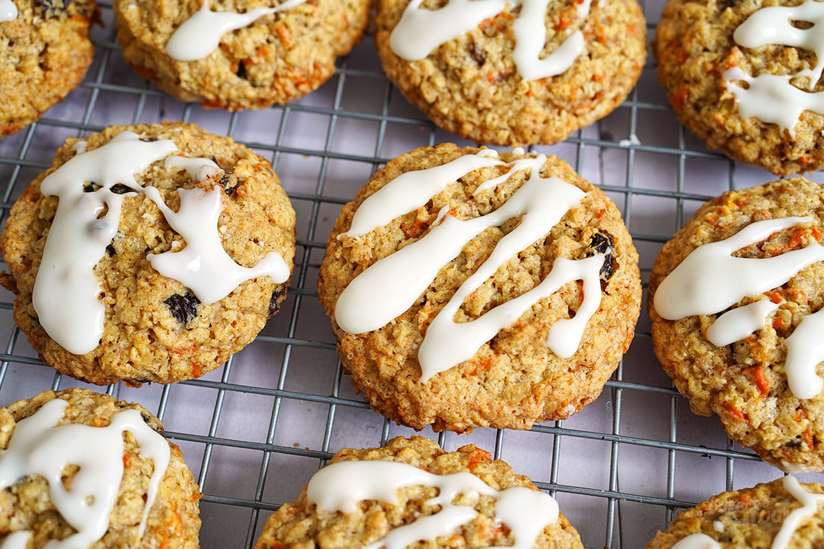 Carrot Cake Cookies | Bake to the roots