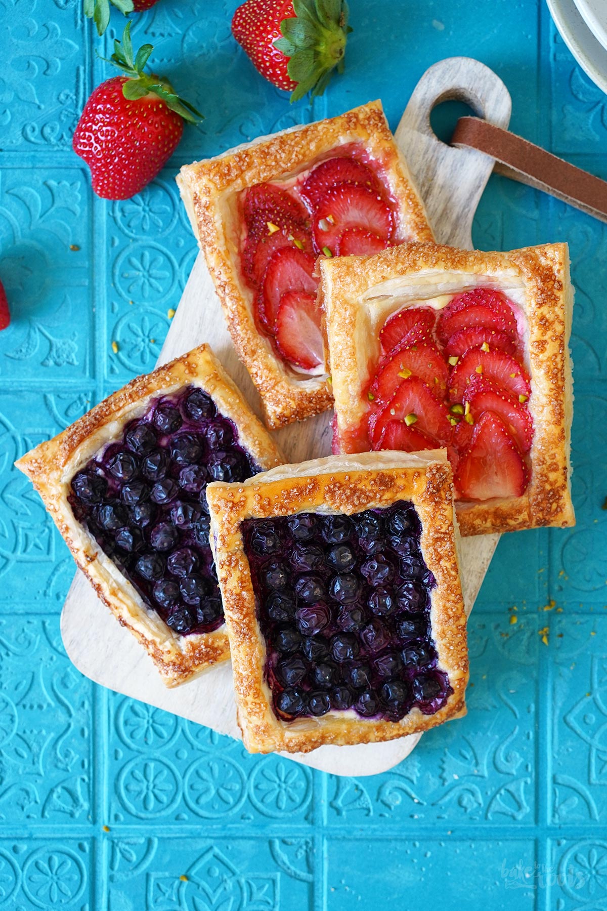 Einfache &amp; Schnelle Erdbeeren Tartes | Bake to the roots | Bake to the ...