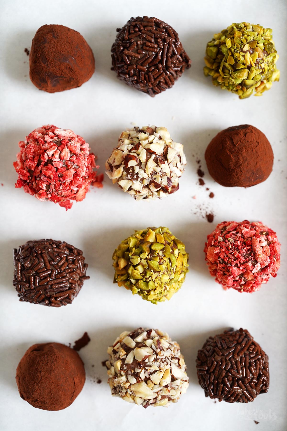 Einfache Schokoladentrüffel | Bake to the roots