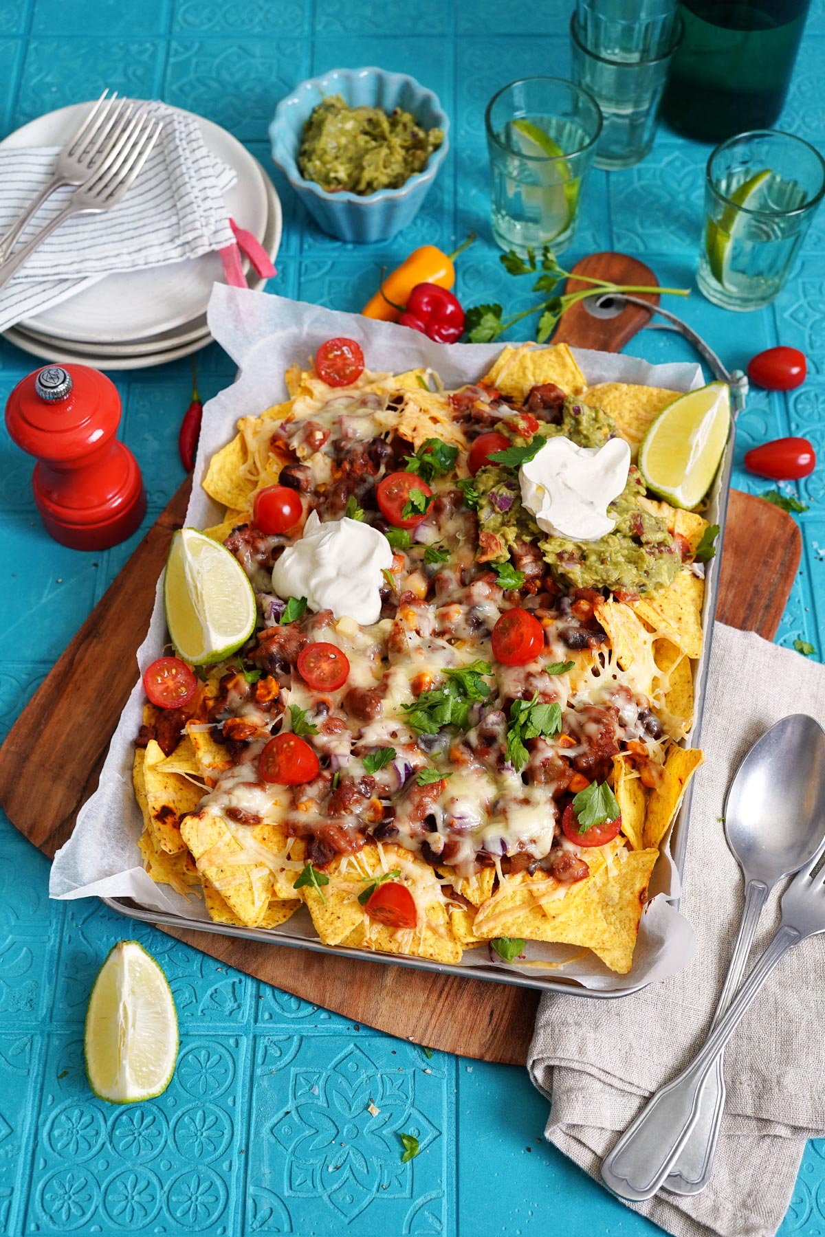 Nachos Chili con Carne | Bake to the roots