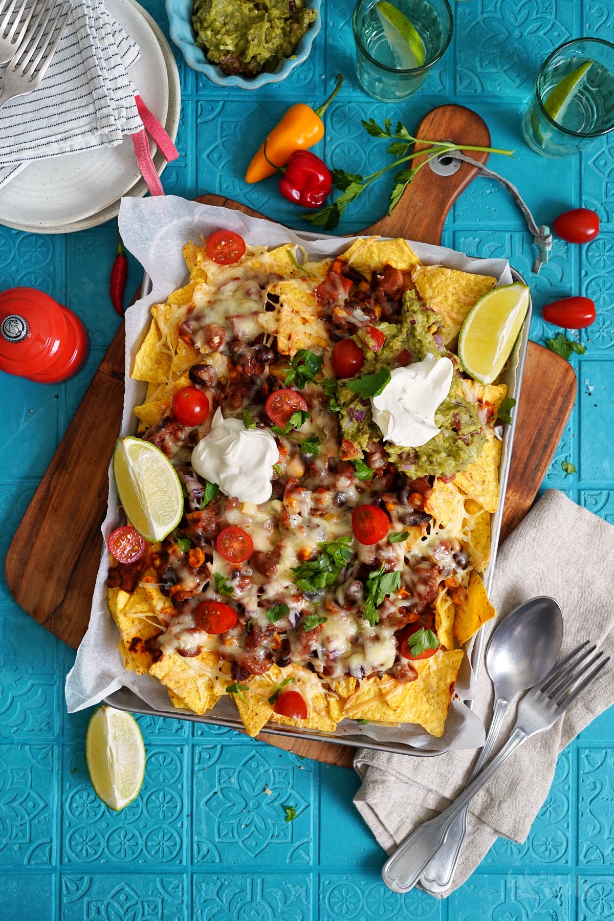 Nachos Chili con Carne | Bake to the roots