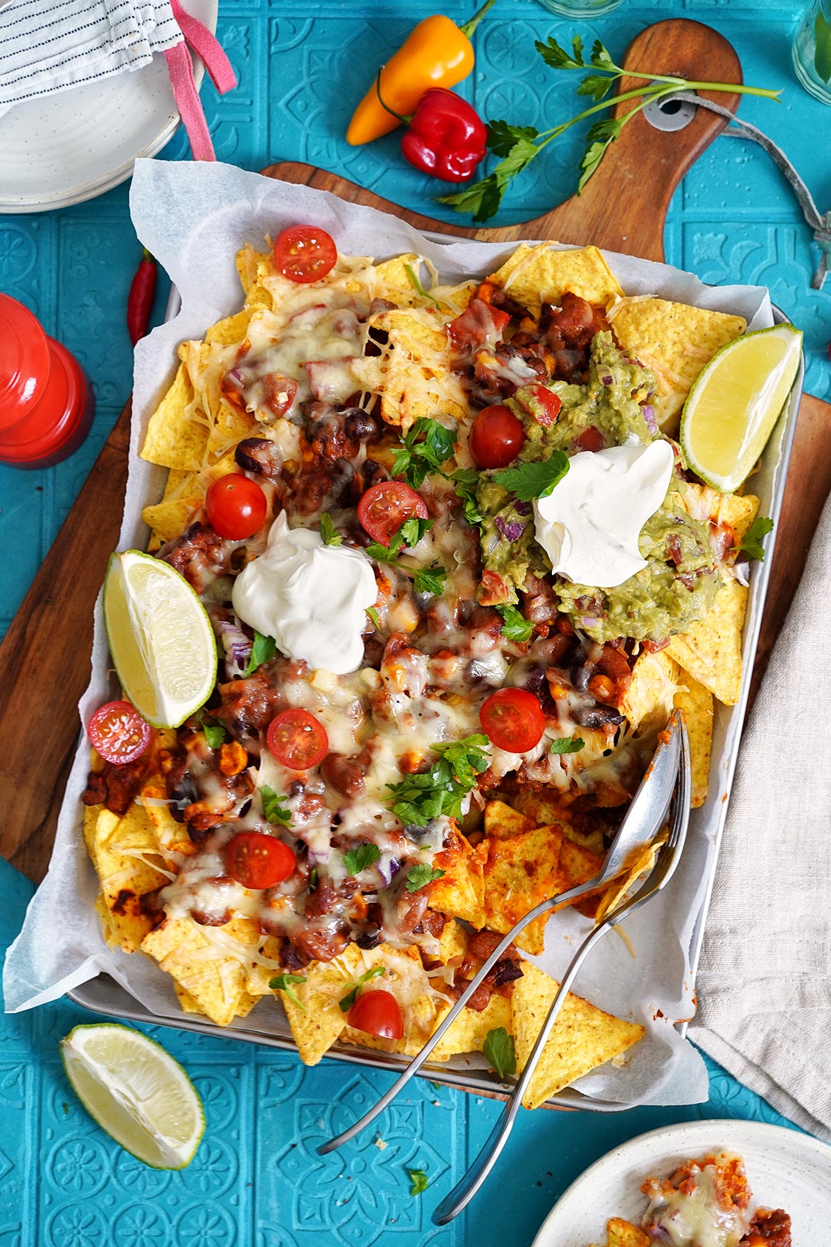 Nachos Chili con Carne | Bake to the roots