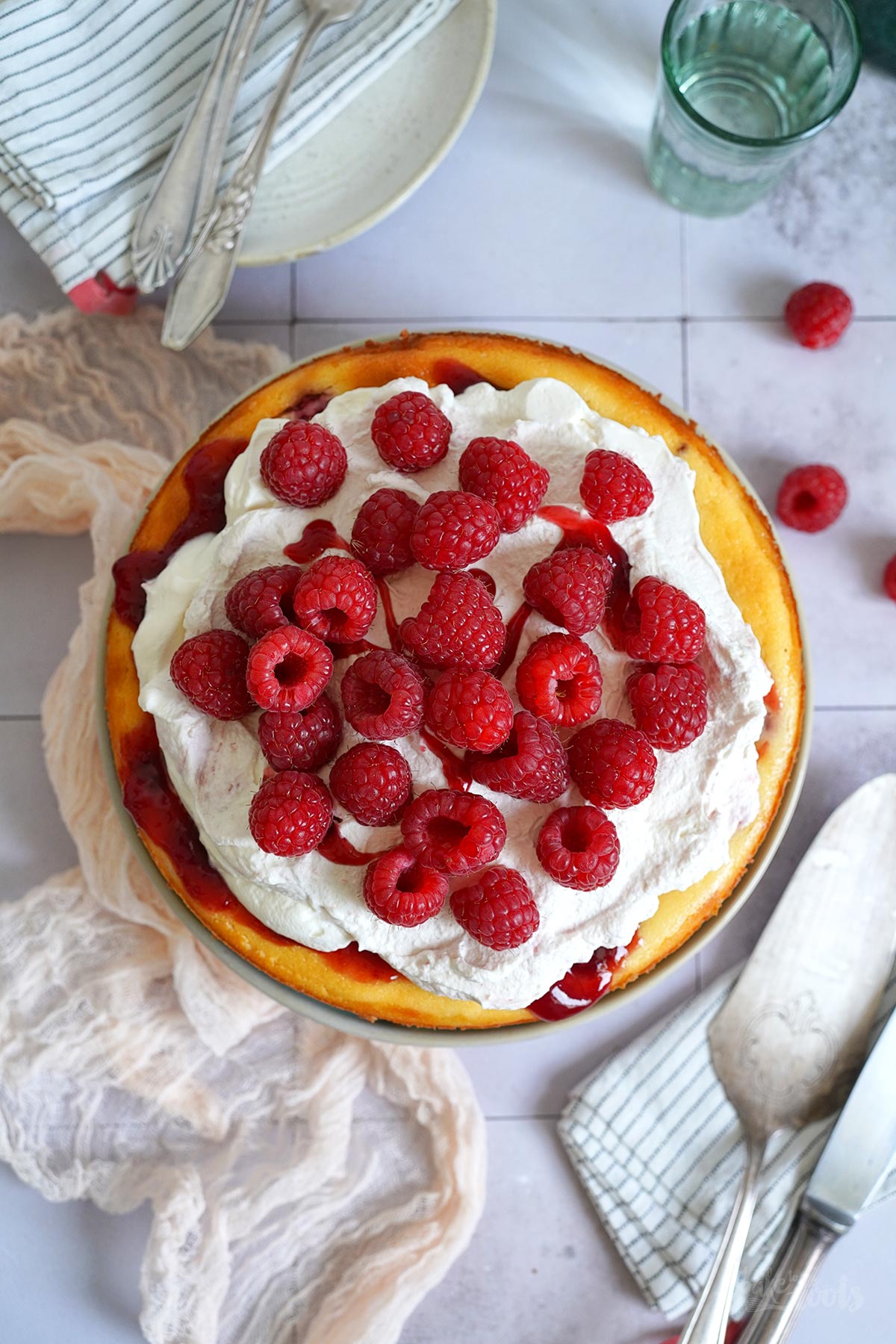 Einfacher Himbeeren Cheesecake | Bake to the roots