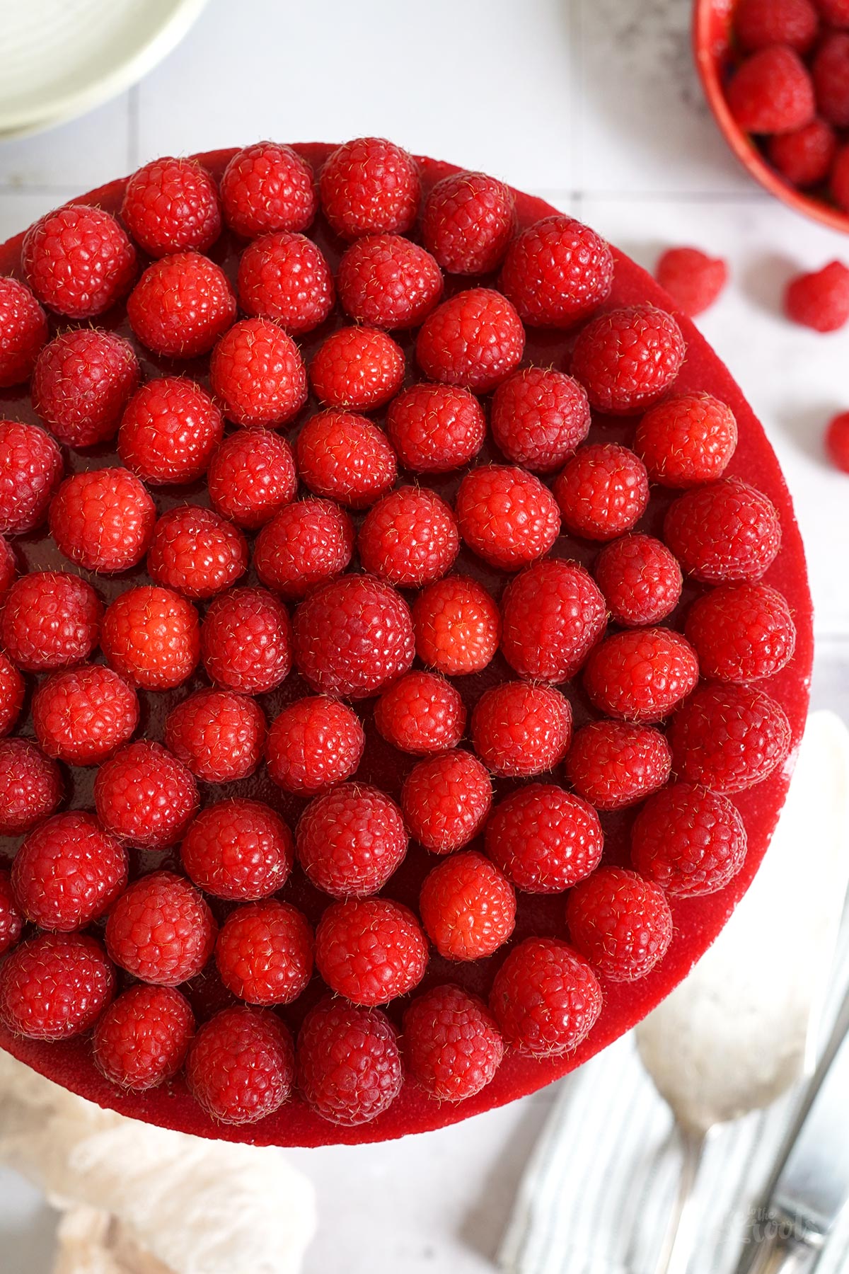 No-Bake Himbeeren Cheesecake | Bake to the roots