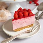 No-Bake Himbeeren Cheesecake | Bake to the roots