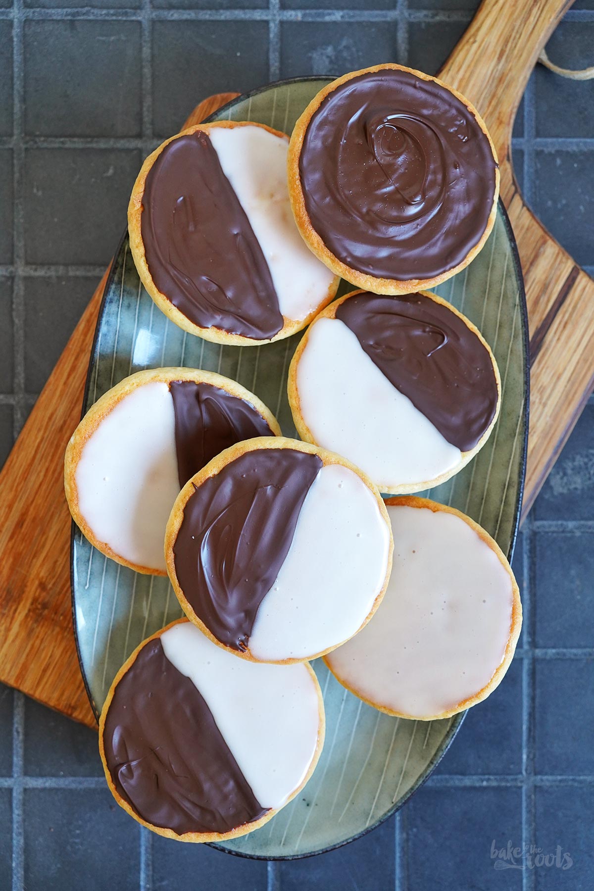 Amerikaner mit Schokolade & Zuckerguss | Bake to the roots