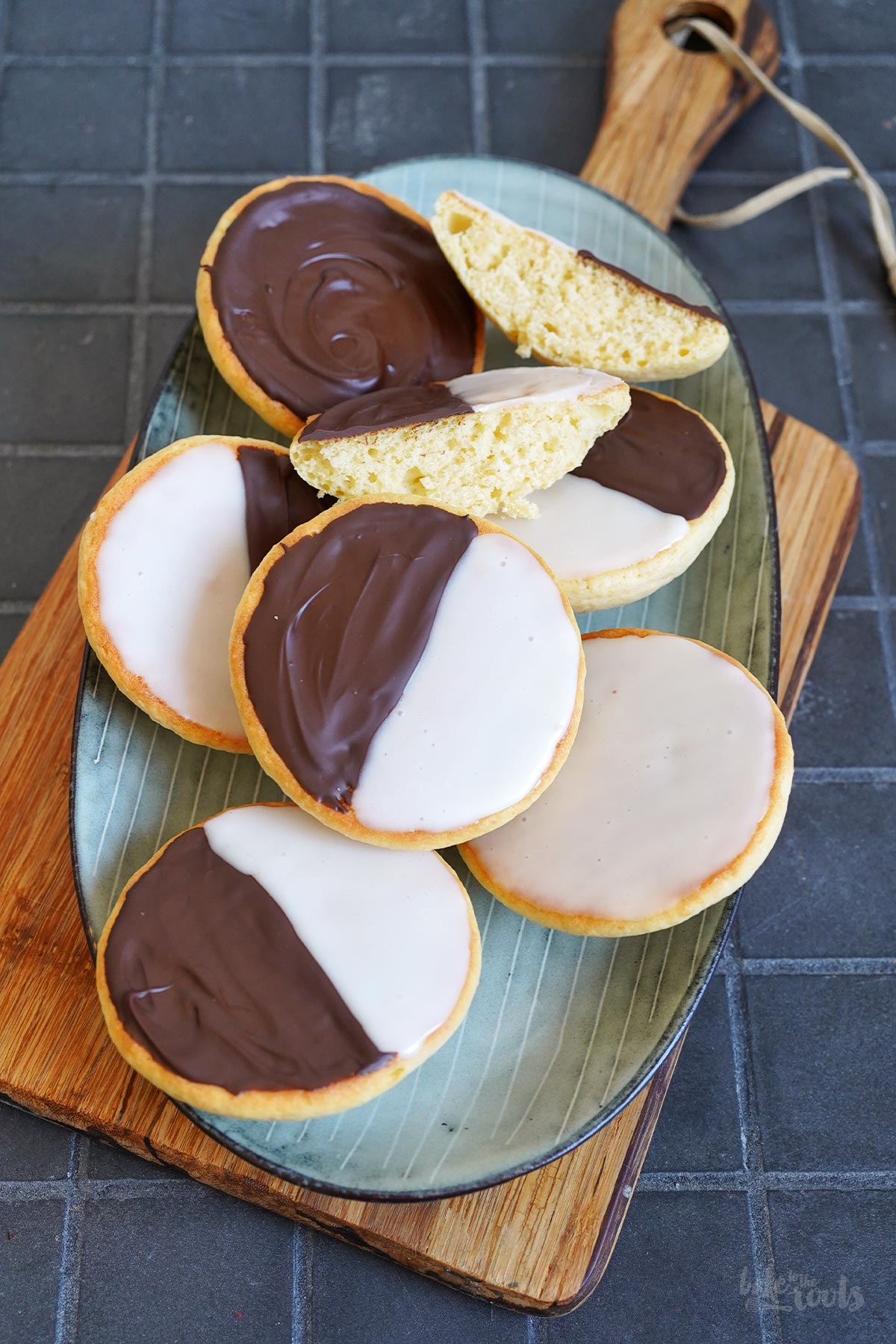 Amerikaner mit Schokolade & Zuckerguss | Bake to the roots