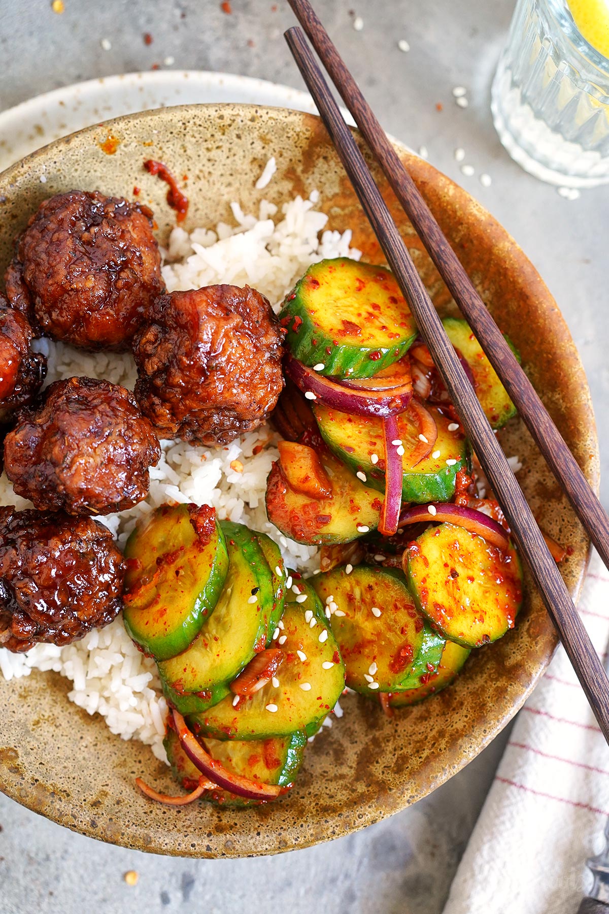 Koreanischer Gurkensalat (mit Gochugaru) | Bake to the roots