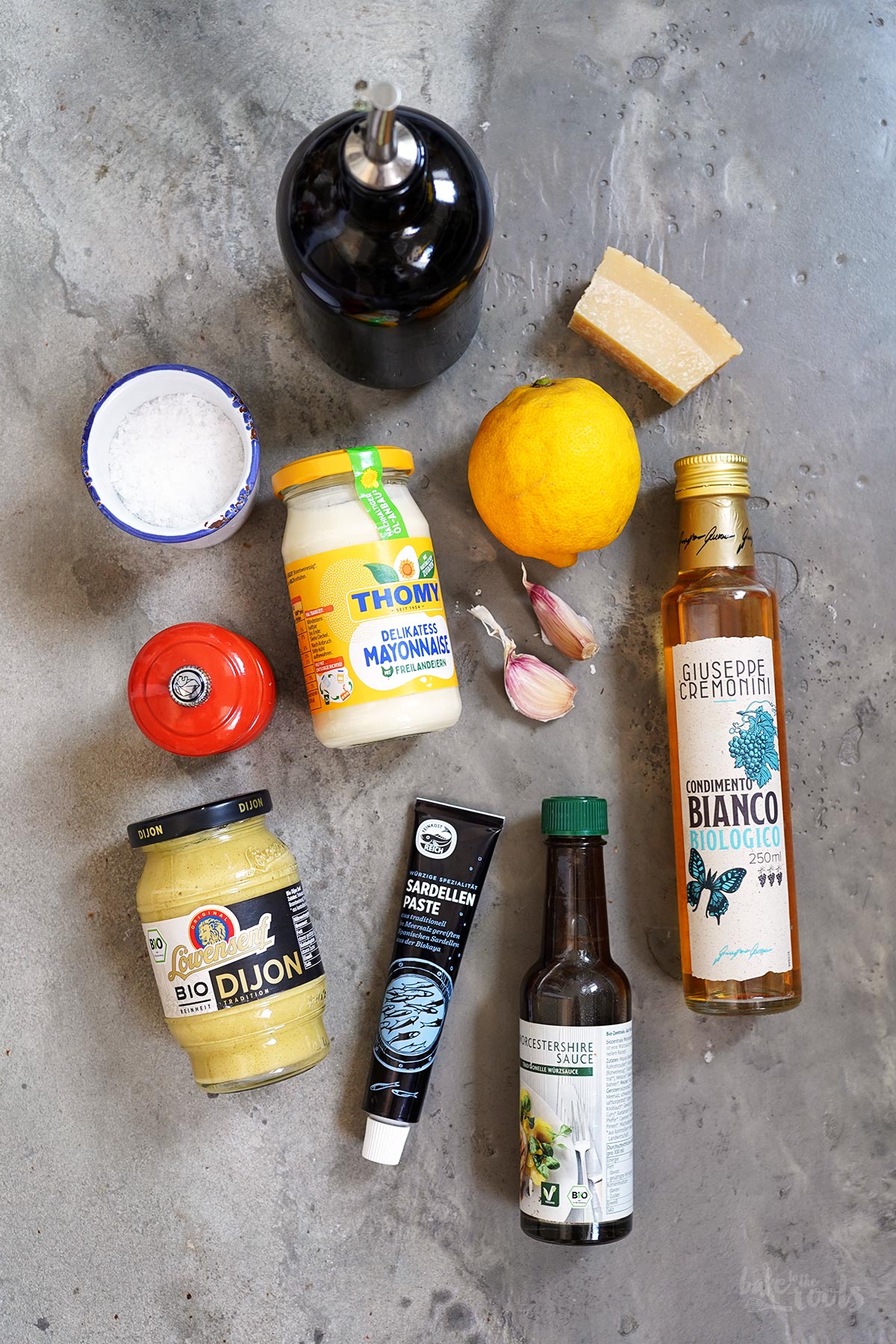 Homemade Caesar Salad Dressing | Bake to the roots