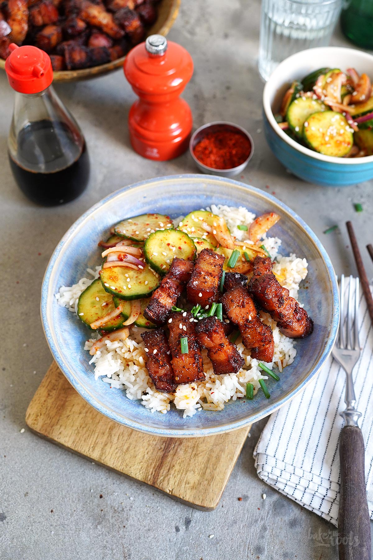 Crispy Pork Belly (aus dem AirFryer) | Bake to the roots