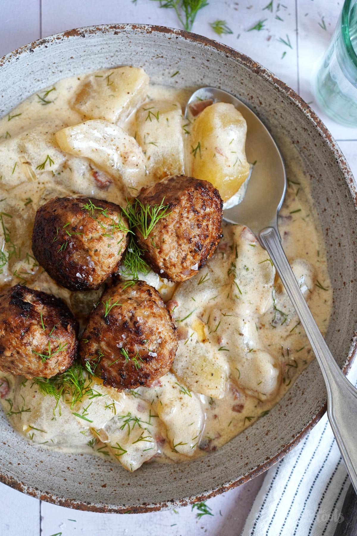 Omas Schmorgurken mit Buletten | Bake to the roots