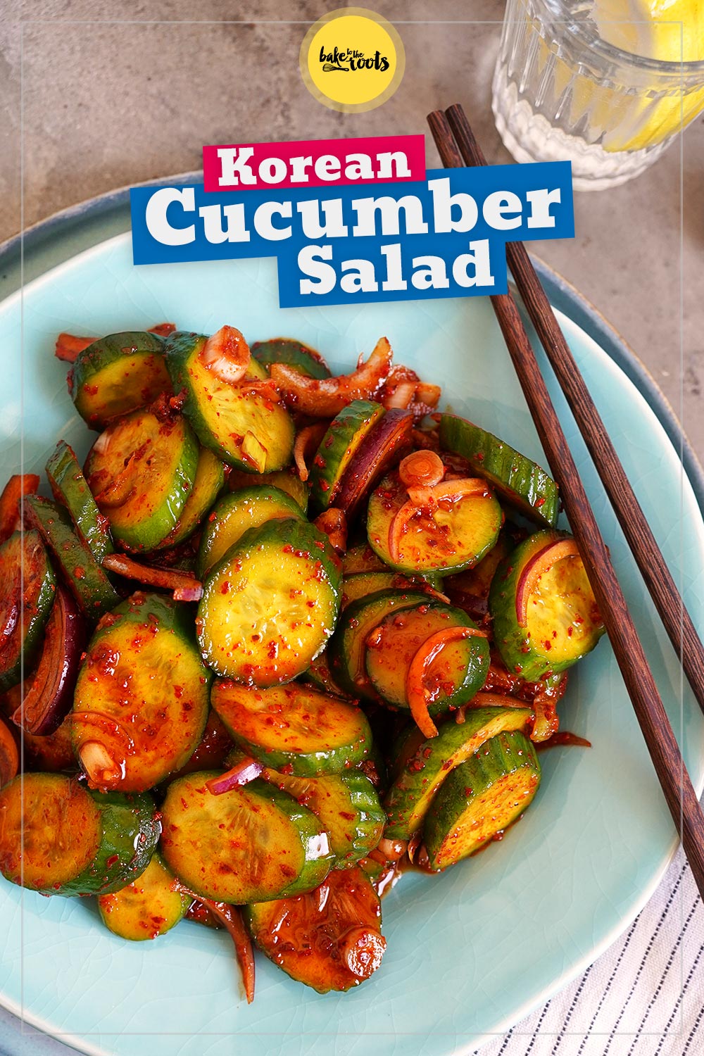 Koreanischer Gurkensalat (mit Gochugaru) | Bake to the roots