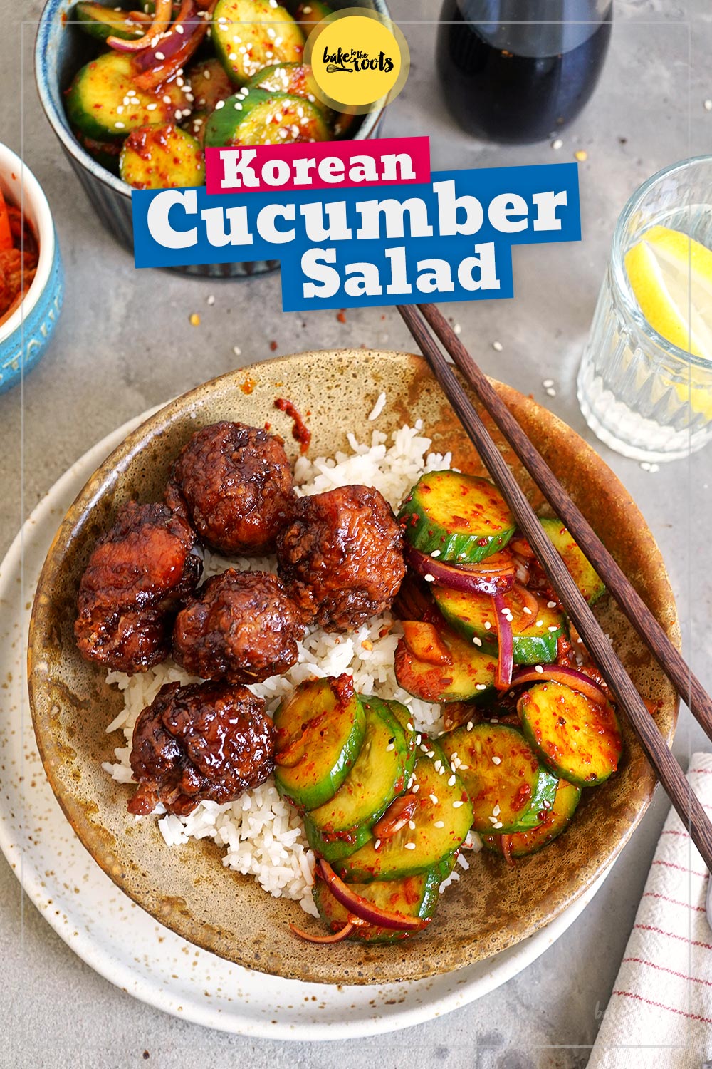 Koreanischer Gurkensalat (mit Gochugaru) | Bake to the roots