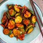 Koreanischer Gurkensalat (mit Gochugaru) | Bake to the roots