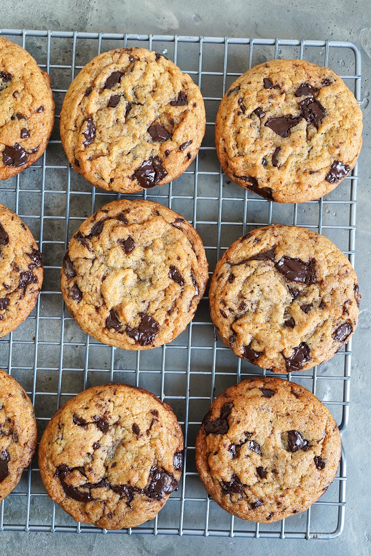 (Chewy) Bananen Chocolate Chip Cookies | Bake to the roots