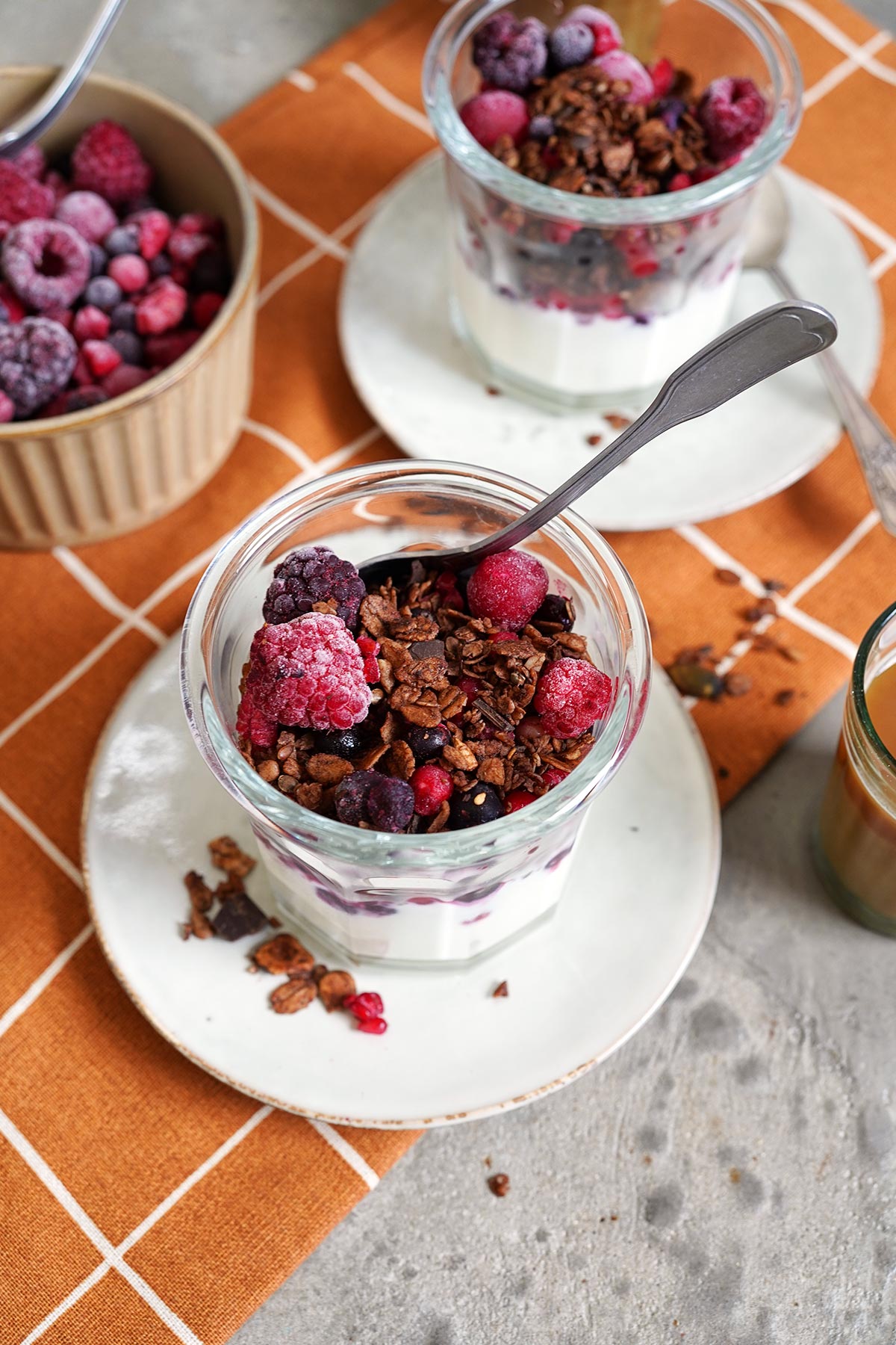 Einfaches Schoko Granola (aus dem AirFryer) | Bake to the roots