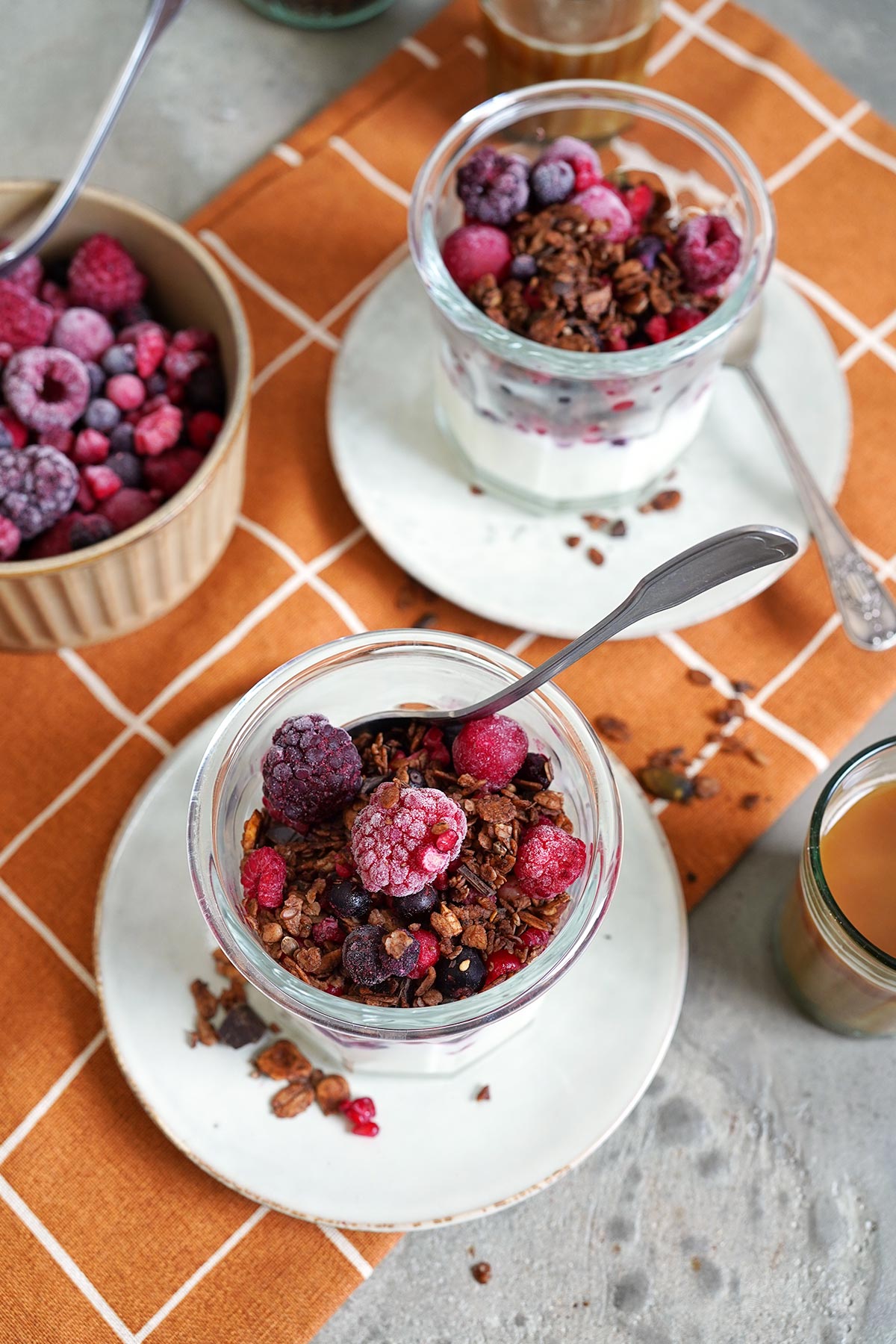 Einfaches Schoko Granola (aus dem AirFryer) | Bake to the roots