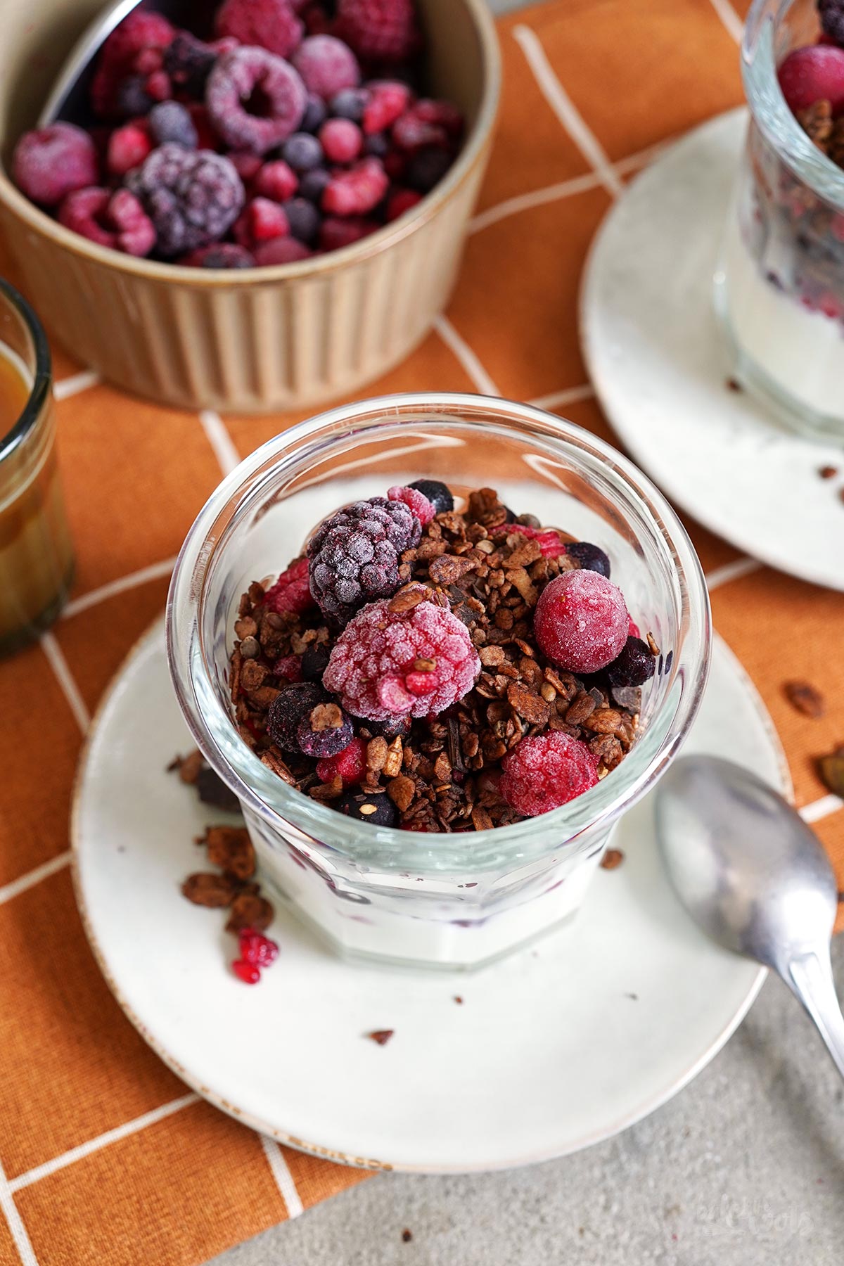 Einfaches Schoko Granola (aus dem AirFryer) | Bake to the roots