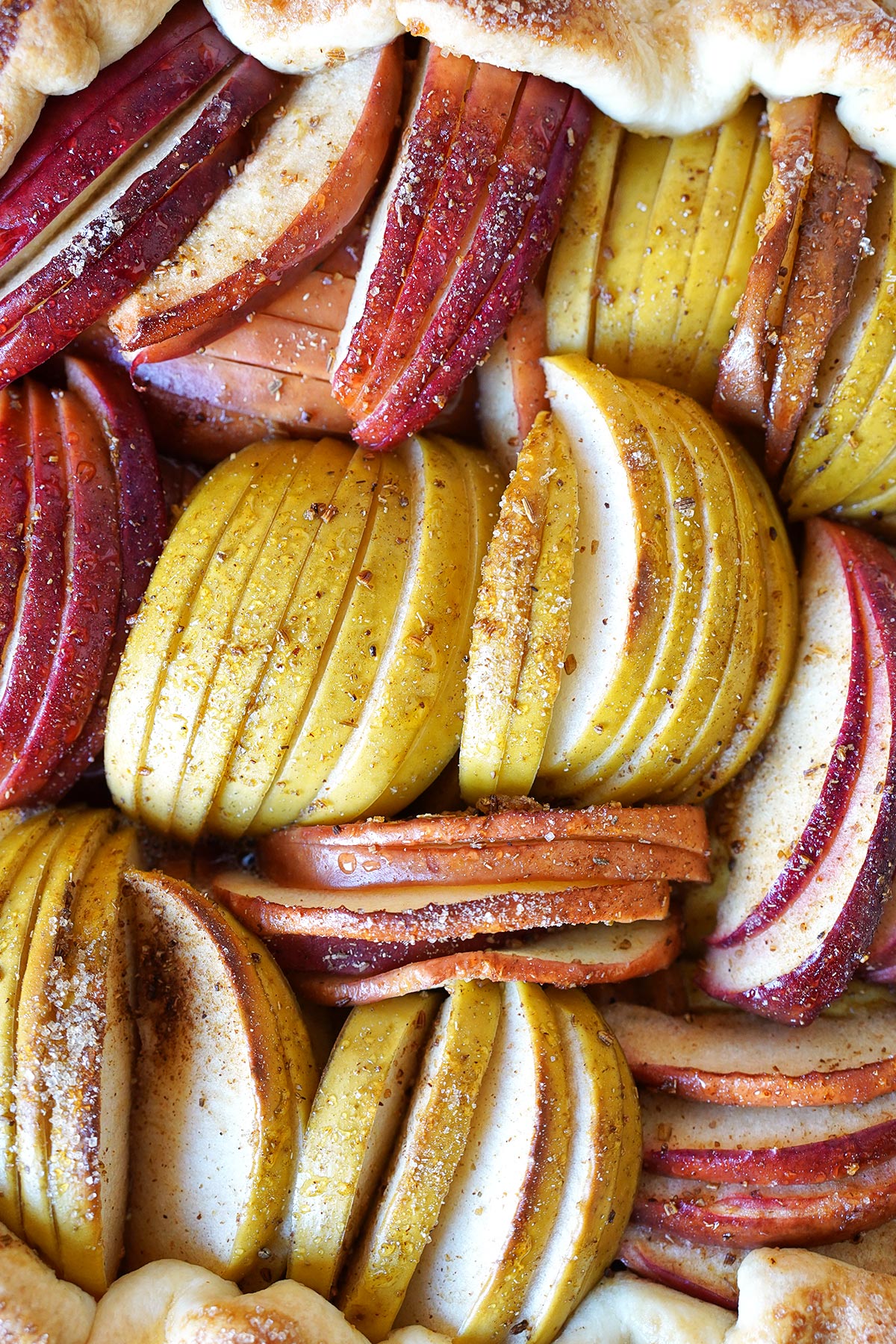 Einfache Apfel Galette | Bake to the roots