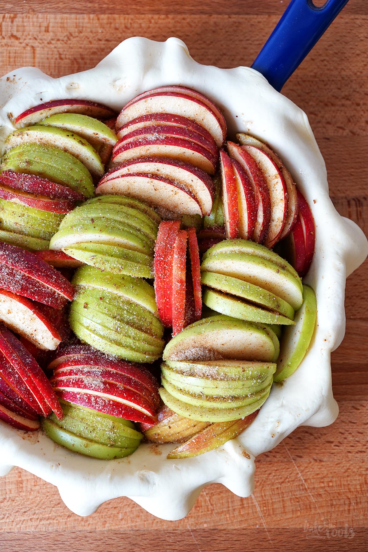 Einfache Apfel Galette | Bake to the roots