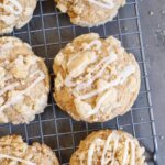 Apfelmus Streusel Cookies | Bake to the roots