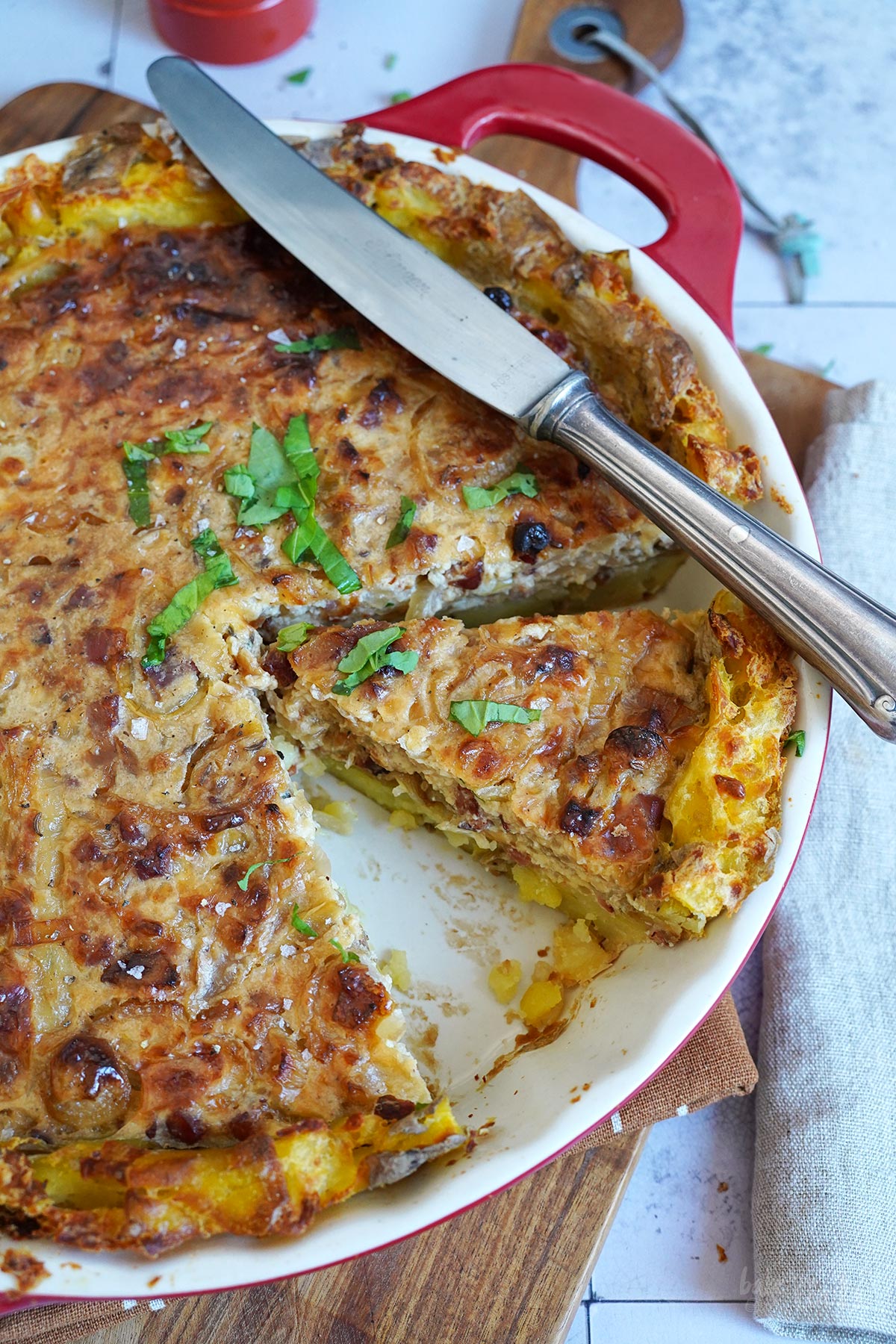 Quetschkartoffeln Zwiebelkuchen | Bake to the roots